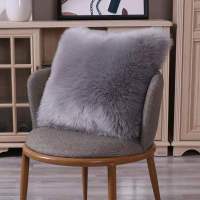 High Quality Square Fluffy Cushion Cover Decorative Sofa Pillow Cover