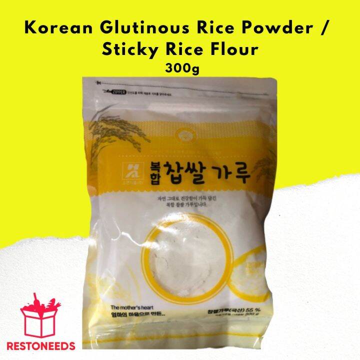 Korean Glutinous Rice Powder / Sticky Rice Flour 300g Lazada PH