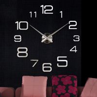 3D Luminous Large Wall Clock Modern Design DIY Digital Table Wall Clocks Wall Clock Free Shiping Living Room Decorative Watch