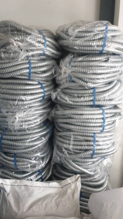 ท่ออ่อนเหล็ก-metal-flexible-conduit-ท่ออ่อนโลหะ-ขนาดต่างๆ-สำหรับงาน-ไฟฟ้า