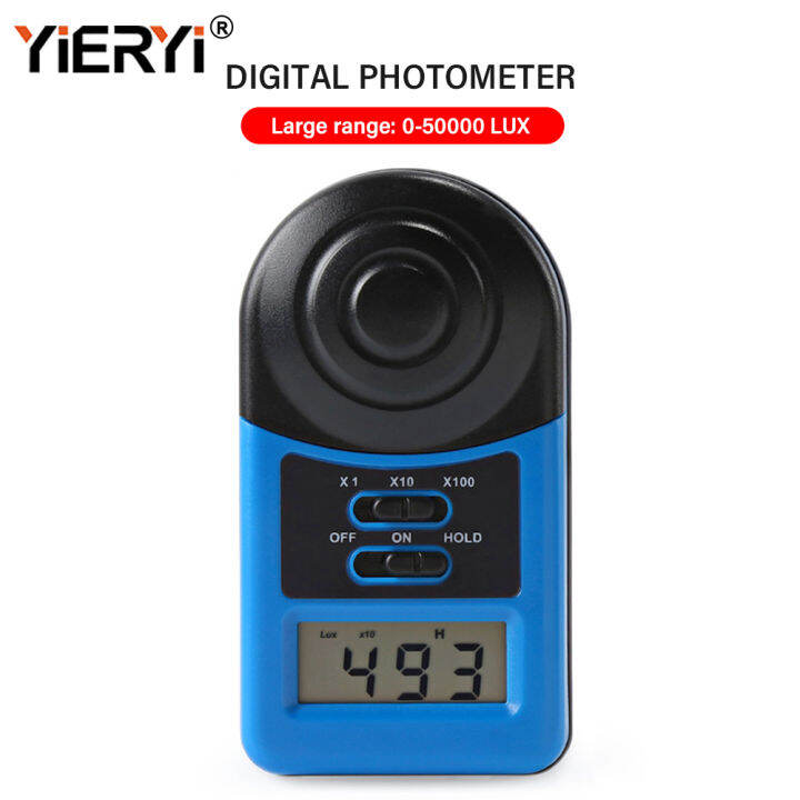 Yieryi Digital light meter Illuminance meter Ambient light tester Lux