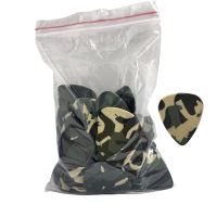 Lots of 100pcs New Heavy 0.96mm Blank Guitar Picks Plectrums Celluloid Camouflage