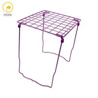 Perfk ชั้นวางของในตู้เก็บของกล่องจัดระเบียบโต๊ะแบบตั้งได้สำหรับกล่องกระดาษแข็งห้องครัวสำนักงาน