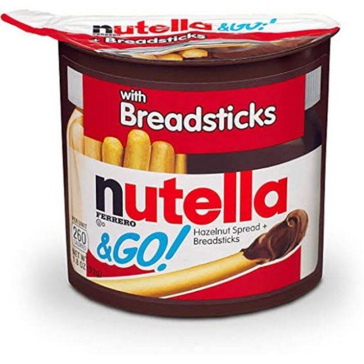 Nutella Go Breadstick with Hazelnut Spread 52g Lazada PH