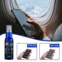 Eelhoe Screen Protector Spray Liquid Coating Protection Spray NanoCoating Hydrophobic Polish For Computer Screen Monitor Phone Laptop Screen Protector Spray Hydrophobic Polish Liquid Coating Protection Spray สเปรย์เคลือบนาโนป้องกันลายนิ้วมือสำหรับโทรศัพท์