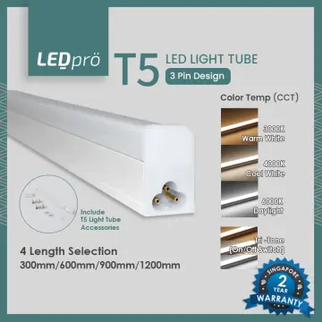 T5 LED set (4,3,2,1 feet) (Daylight or Warm) - Sembawang Lighting