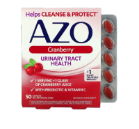 [ แครนเบอรี่ ] - Azo, Urinary Tract Health, Cranberry x 50 เม็ด (Caplets)