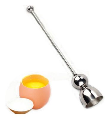 ▼◕✆ Egg Cracker Snipper Stainless Kitchen Tool Steel Cutter Opener Scissor Shell Boiled Cooked Kitchen Tools Kitchen Accessory