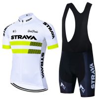 2023 Strava Pro Team Bicycle Clothing Men New Road Bike Wear Racing Clothes Breathable Cycling Jersey Set Ropa Ciclismo Maillot