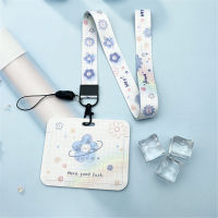 Meal Card Cover Cartoon Bus Card Protector Card Cover With Lanyard Card Holder Bus Card Protector