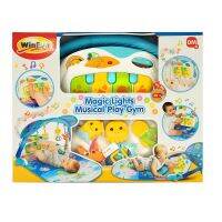 Winfun Musical Lights Musical Playgym เพลย์ยิม โมบาย สำหรับเด็ก สามารถติดกับขอบเตียง ลวดลายสัตว์น่ารัก พร้อมเสียงเอฟเฟค สีสันสดใส