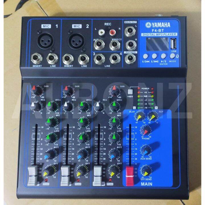 Mixer Yamaha F4 with USB and Bluetooth 4 Channel Lazada PH