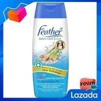 FEATHER แฟซ่า แชมพู เนเจอร์ คลีน แอนด์ แคร์ สูตร เฟรช ดีโอ 340 มล. [FEATER FASA, Nature Clean and Care Fresh D.O. 340ml]