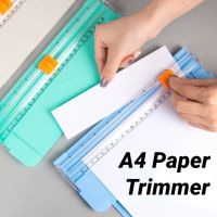A4 Paper Trimmer Plastic Manual Portable Cutting Tool Paper Cutter Art Trimmer Crafts Photo Scrapbook Blades DIY Office Home Stationery