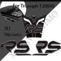 STA Stiker Motor สติ๊กเกอร์ป้องกันน้ำมันก๊าซชุดแผ่นรองเข่าสำหรับ Triumph ความเร็วสามเท่า1200rs 1200 RS