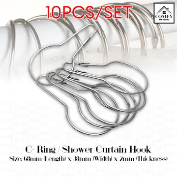 Shop Metal Hooks Shower Curtain with great discounts and prices