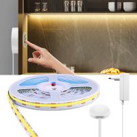 10M Touch Dimmer and Hand Sweep Induction Switch COB LED Strip Light 12/24V LED Light Tape Bedroom Wall Kitchen Cabinet Lighting