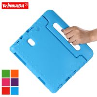 For Samsung Galaxy Tab A A2 10.5 Inches 2018 SM T590 T595 T597 Case Shock Proof EVA Full Body Stand Kids Safe Non-Toxic Cover