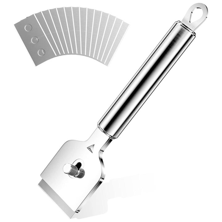 Hob Scraper Stainless Steel Ceramic Hob Scraper Metal, Scraper Ceramic