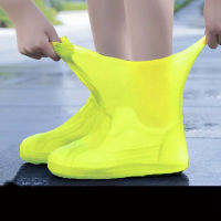 รองเท้ายางกันน้ำน้ำยางรองเท้าฝนกันน้ำปกลื่นนำมาใช้ใหม่ซิลิโคน Overshoes บูตครอบคลุมอุปกรณ์รองเท้า