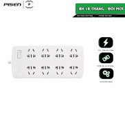 Ổ cắm điện Pisen 008, 8 cổng AC 220V