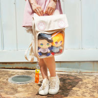 2020 Women Cute ITA Bag Wih Cat Bagging Backpacks Paws School backpack for teenager girls transparent backpack Clear Itabag H204