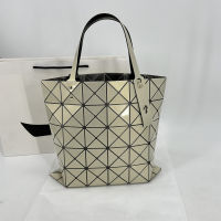 Cream Yellow Bag Classic Six Grid One Shoulder Handbag Commuter Tote Womens Bag