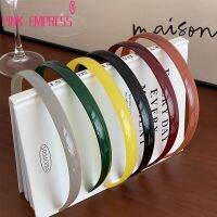 Jelly Colored Acrylic Hair Band for Women Summer Face Washing Headband 2023 New Simple Fashionable Hair Hoop