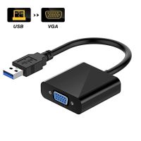[LUNA electronic accessories] USB 3.0แปลงอะแดปเตอร์2.0เป็น VGA HDMI ตัวผู้-ตัวเมีย1080P