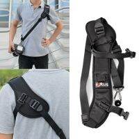 【Selling】โฟกัสคุณภาพสูง F 1 Quick Carry Speed Sling Soft Shoulder Sling Belt สายคล้องคอสำหรับกล้อง DSLR สีดำ