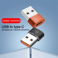 6a Type C ตัวเมีย เป็น USB A ตัวผู้ OTG อะแดปเตอร์ / ตัวแปลง USB-C สําหรับ Macbook อะแดปเตอร์เชื่อมต่อสายเคเบิลโทรศัพท์ Android