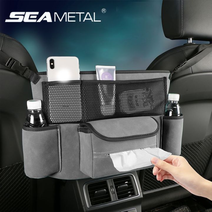 seametal-ที่จัดระเบียบเบาะรถยนต์-ออแกไนเซอร์คาร์ซีท-กระเป๋าเก็บของในรถยนต์-ที่เท้าแขนตรงกลาง-กระเป๋าแขวนอเนกประสงค์-ที่จัดระเบียบรถยนต์