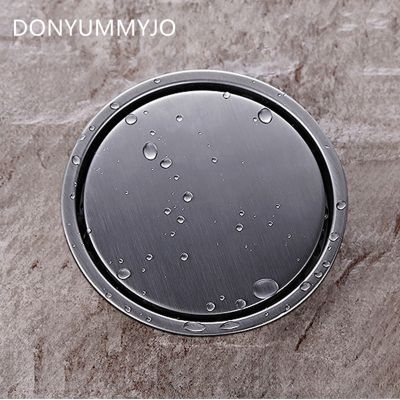 DONYUMMYJO 304 Stainess Steel Bathroom Floor Drain Round Grate Waste Drainer Floor Filler  by Hs2023