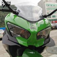 ตัวเบี่ยงเบนอากาศแรงกดสำหรับรถมอเตอร์ไซค์คาวาซากิ Ninja400นินจา400 2018 2019 2020 2021ด้านหน้าเครื่องประดับแผ่นกันชน2022 2024 2023