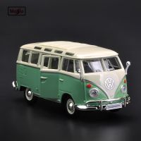 Maisto 1:25 Volkswagen Bus Samba Hot Car Alloy car model die-casting model car simulation car decoration collection gift toy
