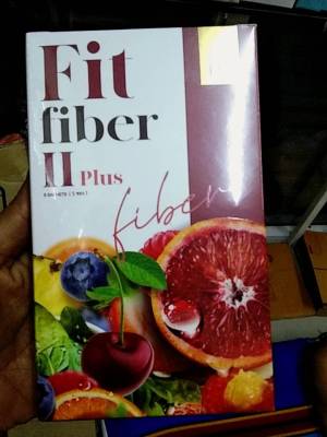 DW Fit Fiber II plus ดีดับบลิวฟิตไฟเบอร์ทู พลัสอาหารเสริมดีท็อกซ์ 1 กล่อง