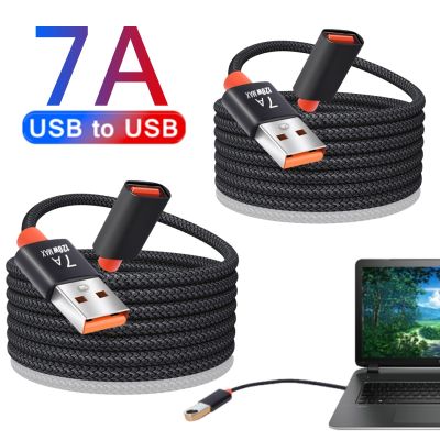 7A 6A Kabel Ekstensi USB 3.0 Kabel Data Transmisi Kecepatan Tinggi Kabel Perpanjangan Perempuan Ke Laki-laki untuk Laptop Komputer Permainan Kamera TV