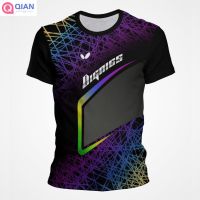 T SHIRT   Quick Dry Elastic Breathable Jersey BUTTERFLY DIGNICS Table TENNIS/PINGPONG/JERSEY