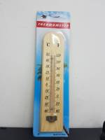 ปรอทวัดอุณภูมิอากาศลายไม้  Thermometer  รุ่น THERMO002