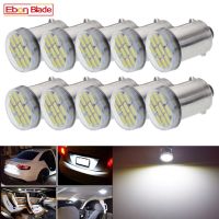 BA9S 10x รถลิ่ม10SMD Led T4W โคมไฟภายในอาคาร Led 3014 T2W T3W จอด H5W ไฟป้ายทะเบียนรถ Drl 12913 12910 12929