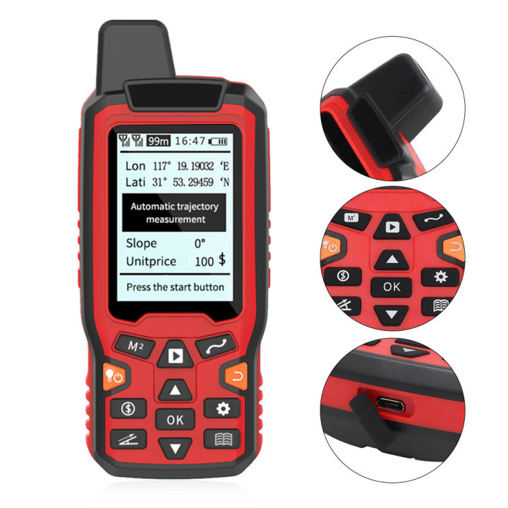 gps-land-area-measure-handheld-usb-navigation-track-area-calculation-meter-backlit-lcd-automatically-trajectory-meter-with-slope-vehicle-and-manual-fix-mode-measure-distance-area