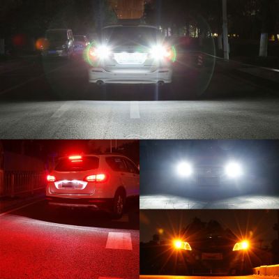 1pcs T20 1157 reverse light ke light 1156 ba15s LED signal super bright W21W P21 5W LED Car Signal Light Auto Reverse Light