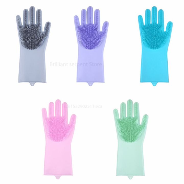 hot-sale-magic-silicone-dishwashing-scrubber-dishes-washing-sponge-gloves-housekeeping-for-kitchen-bathroom-cleaning-tool-safety-gloves