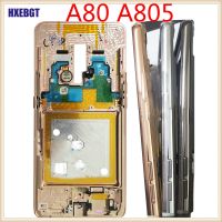 【☊HOT☊】 jiejiu65879742 กรอบกลางด้านหน้าอะไหล่สมาร์ทโฟนสำหรับ Samsung Galaxy A80 A805 A805f แผงด้านหน้าขอบตัวเรือน