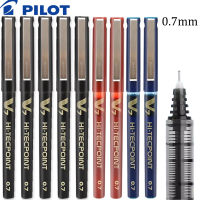Japan PILOT Gel Pen BX-V7 Straight Liquid Pen For Student Exams 0.7Mm Water Based Signature Study Stationery Supplies
