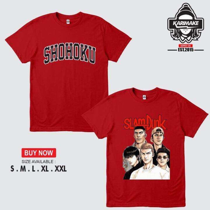 new-เสื้อยืดลายการ์ตูนอนิเมะ-slam-dunk-shohoku-สําหรับผู้ชาย