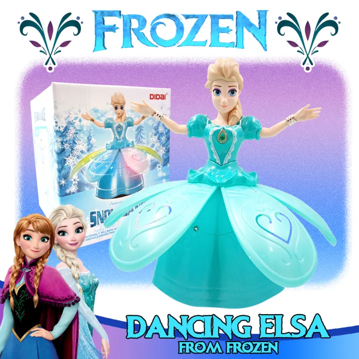 FROZEN Elsa Dancing & Singing Robot Action Figure with Lights & Sounds ...