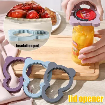 Jar Opener Rubber Quick Lid Bottle Cap Grip Twister Remover