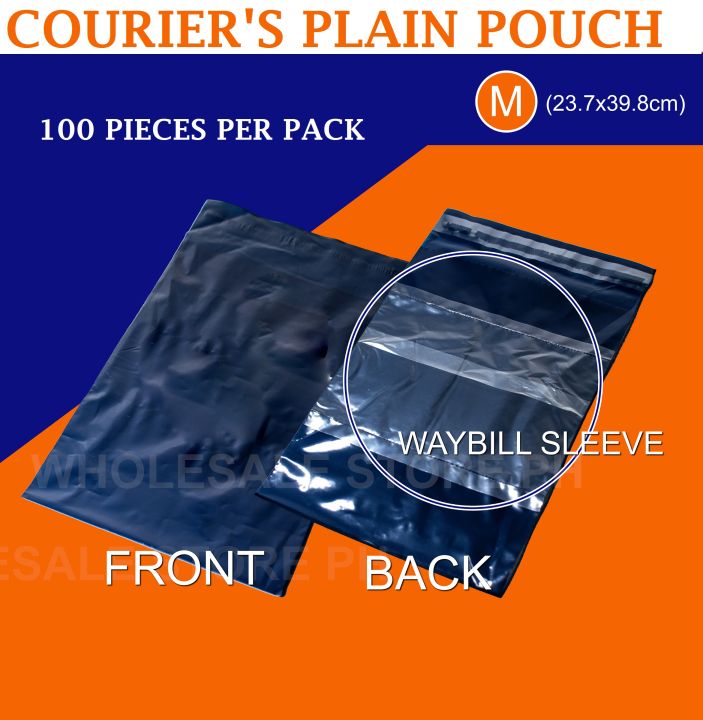 Courier's Plain Medium Blue Pouch 23.7 x 39.8cm (1000 pcs) | Lazada PH