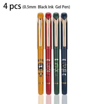 20Pcs/Box Deli A5167 Harry Potter Erasable Neutral Pen Cartridge 0.5mm  Push-button Gel Pens Replacement Core Black Blue Ink